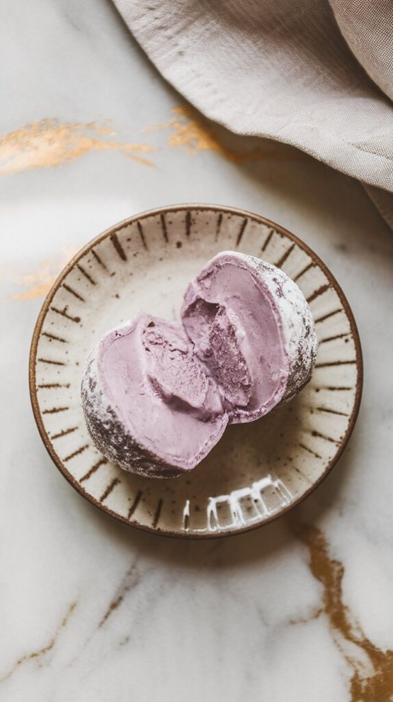 Mulberry Mochi Ice Cream