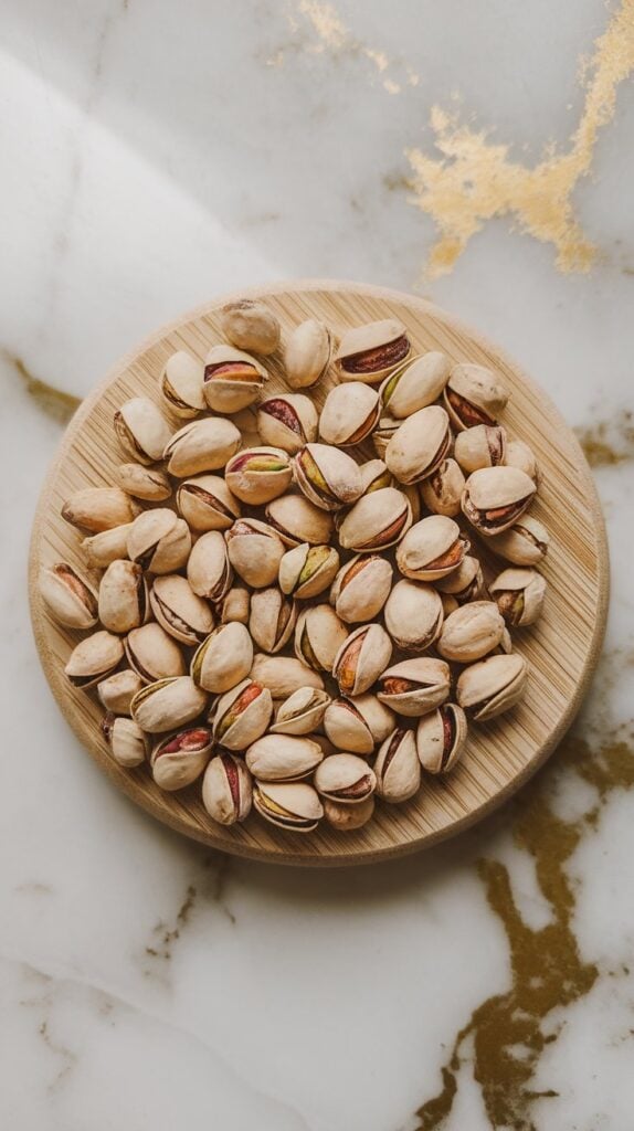 Peach Yogurt Bowl with Honey & Pistachios