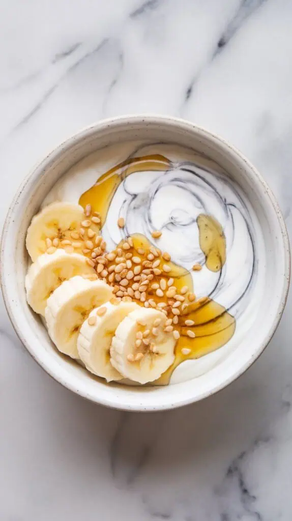 Black Sesame Yogurt Bowl