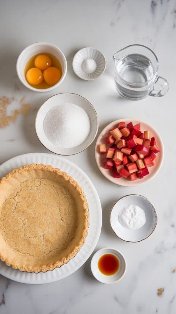 Rhubarb Meringue Pie