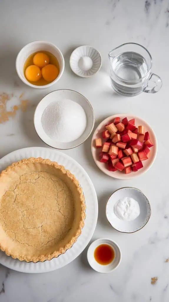 Rhubarb Meringue Pie