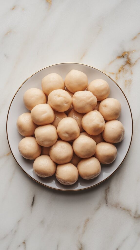 Cottage Cheese Mochi Balls