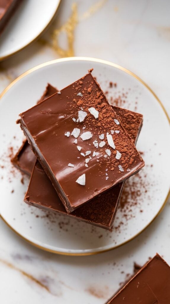 Cottage Cheese Chia Fudge Bars