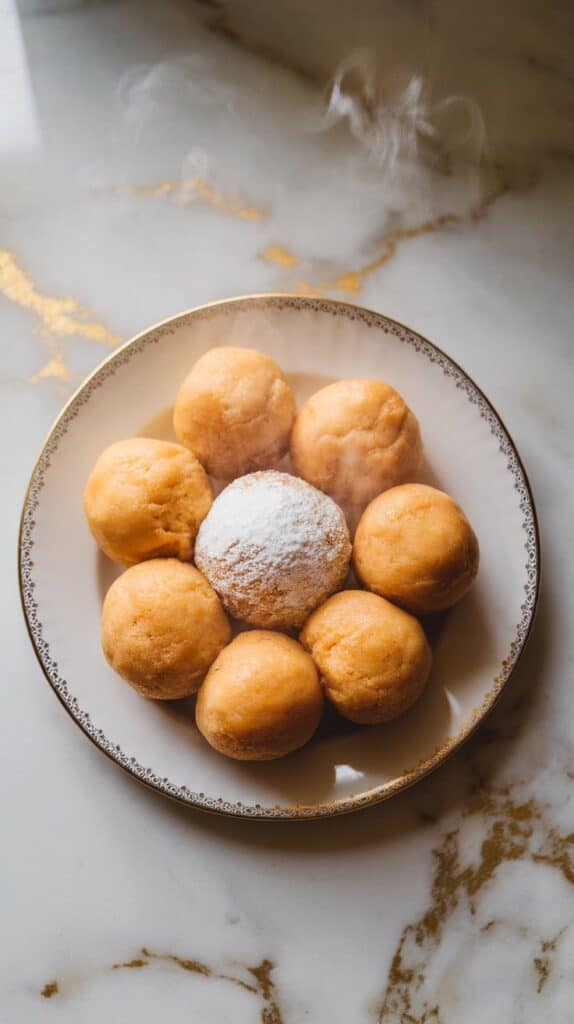 Cottage Cheese Mochi Balls