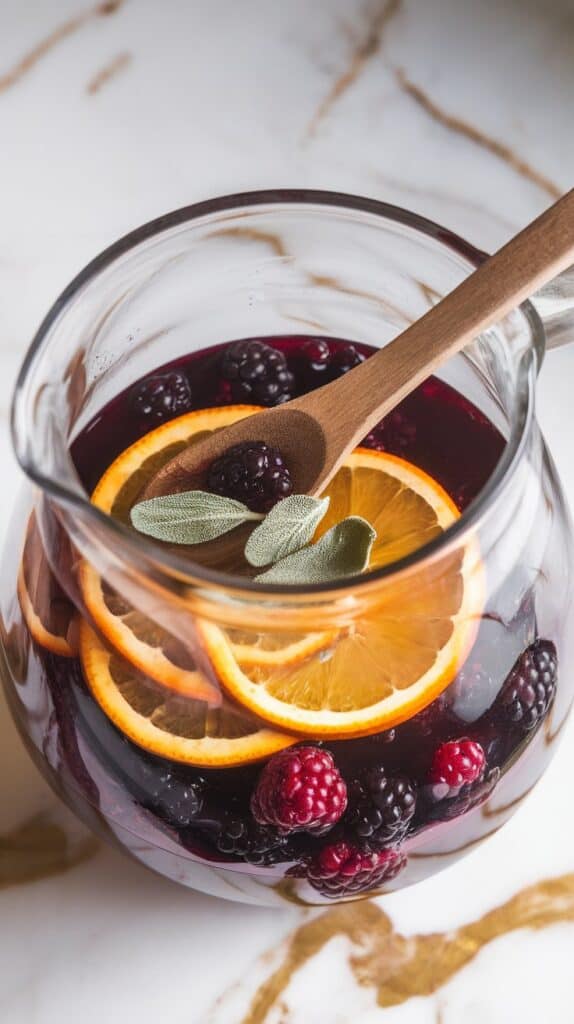 Blackberry Sage Sangria