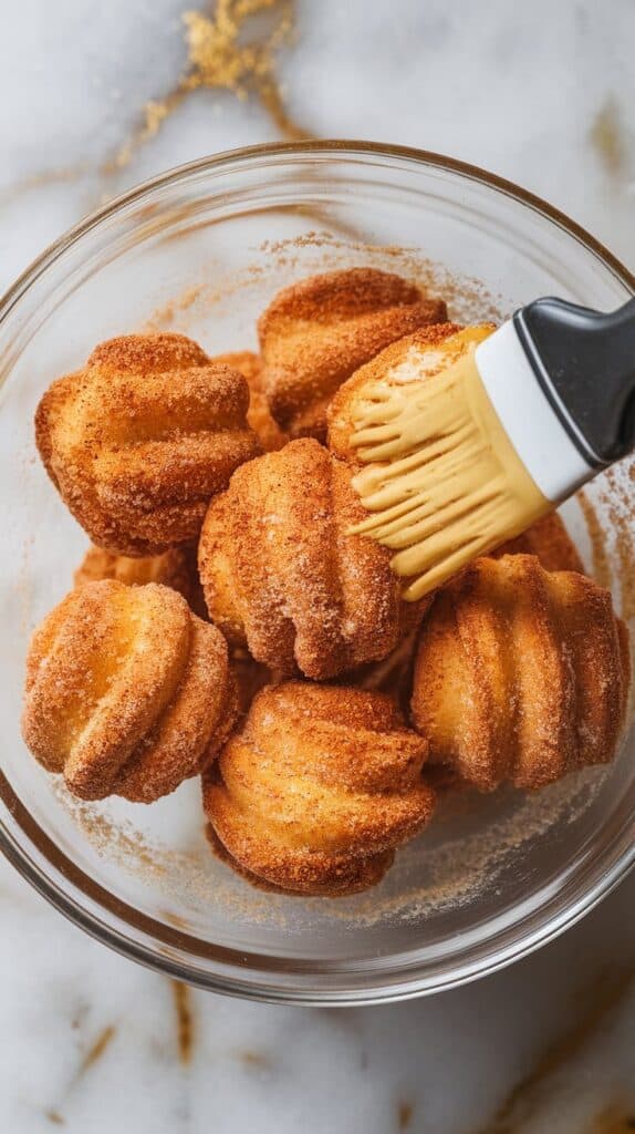 Cottage Cheese Churro Bites