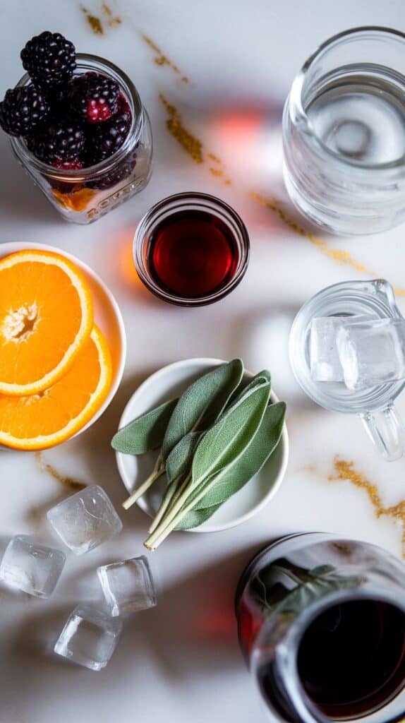 Blackberry Sage Sangria