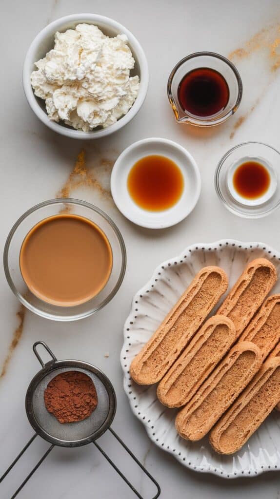 Cottage Cheese Tiramisu Cups