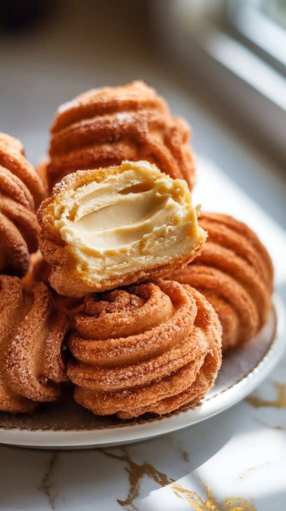 Cottage Cheese Churro Bites