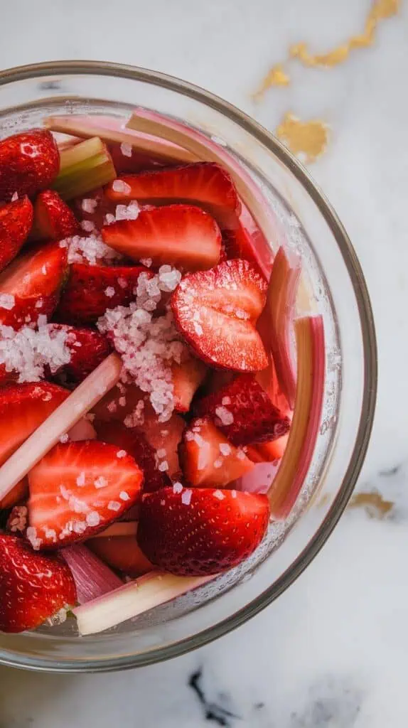 Strawberry Rhubarb Shortcake