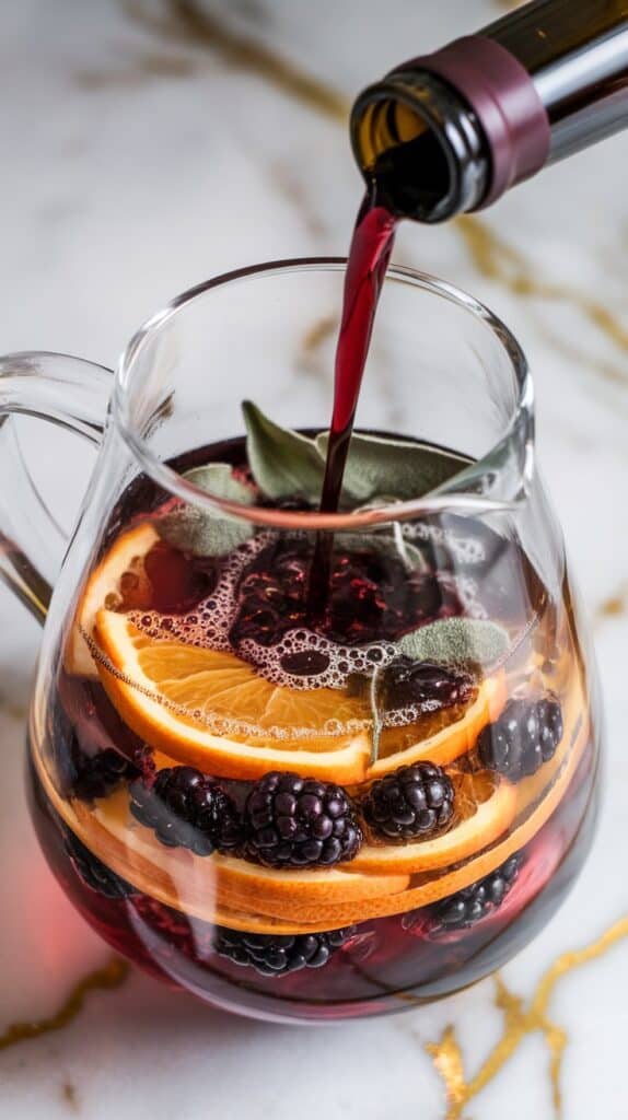 Blackberry Sage Sangria