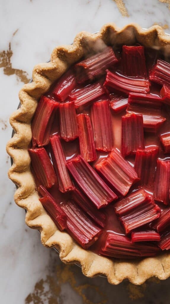 Rhubarb Meringue Pie