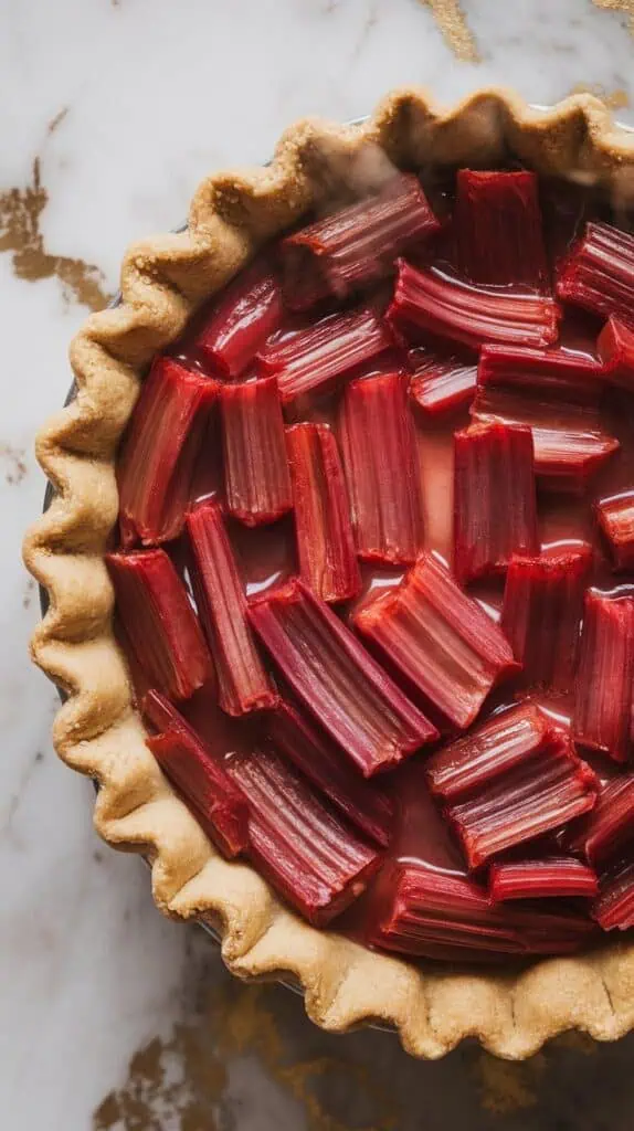 Rhubarb Meringue Pie