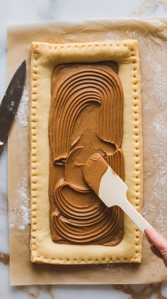 Rhubarb Almond Tart with Cardamom