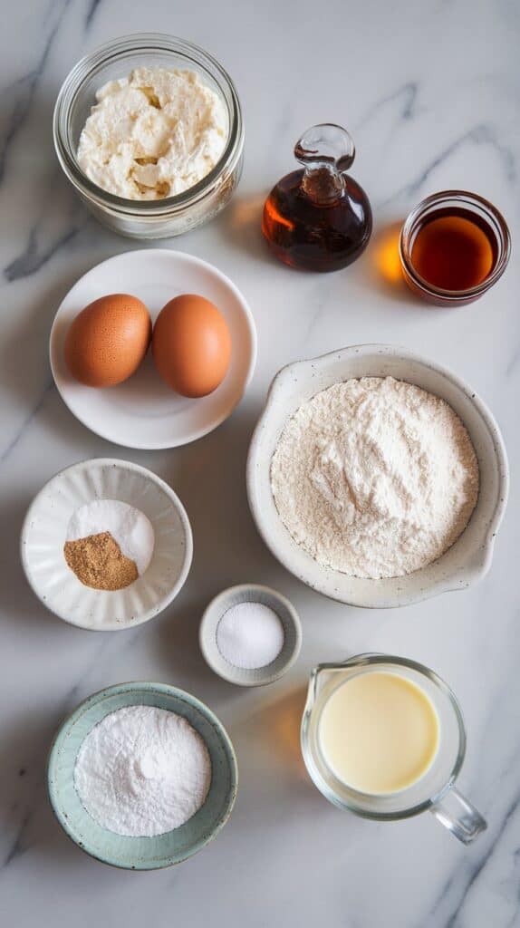 Baked Cottage Cheese Donuts with Glaze