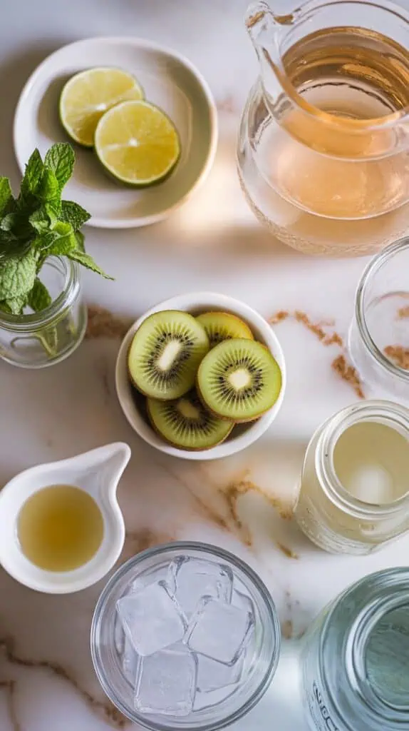 Kiwi Mojito Sangria