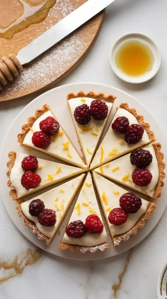 Mulberry Mascarpone Tart
