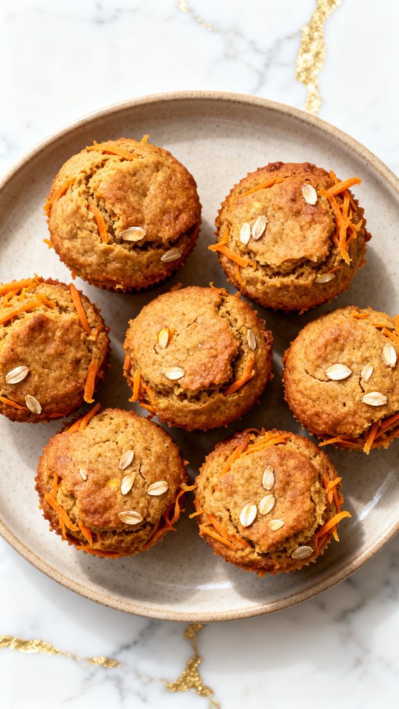 Cottage Cheese Carrot Cake Bites