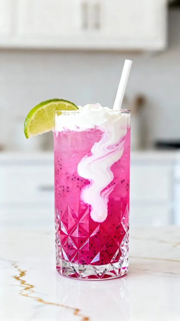 Dragonfruit Dream Dirty Soda