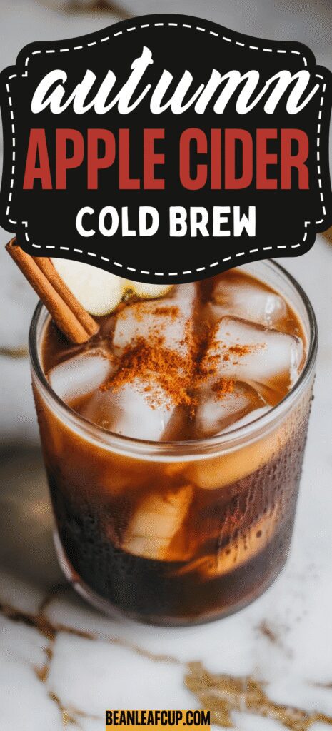 Apple Cider Cold Brew