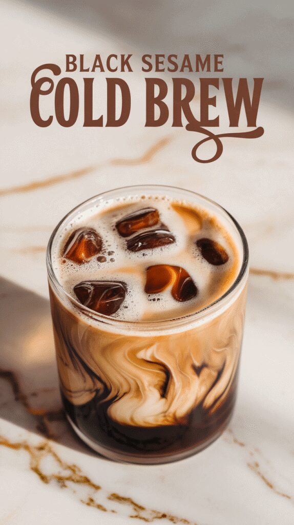 Black Sesame Cold Brew
