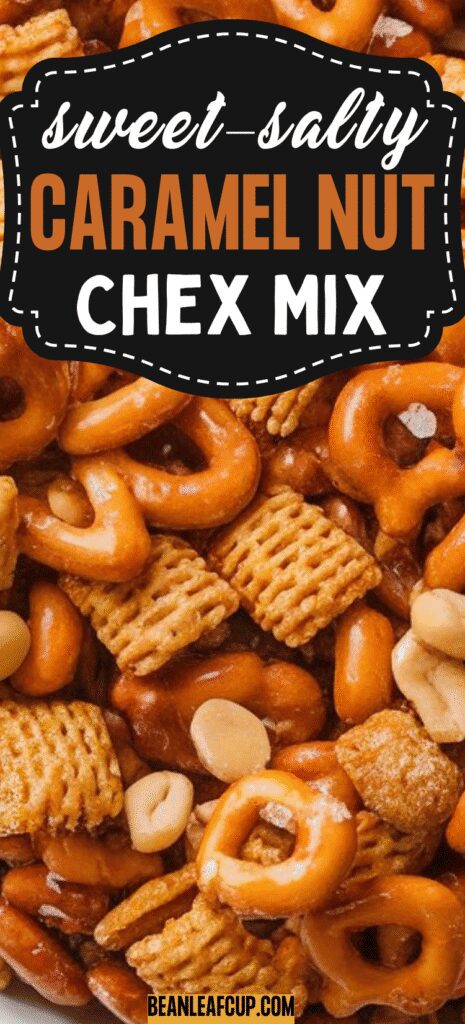 Caramel Nut Chex Mix