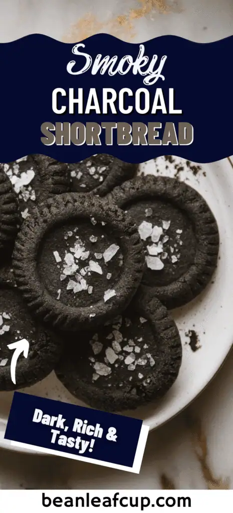 Charcoal Shortbread
