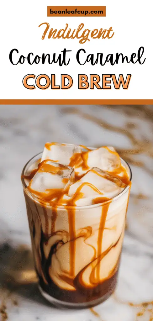 Coconut Caramel Cold Brew