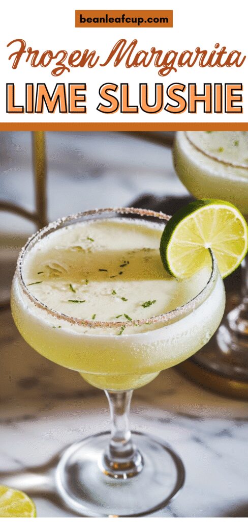 Frozen Margarita Lime Slushie