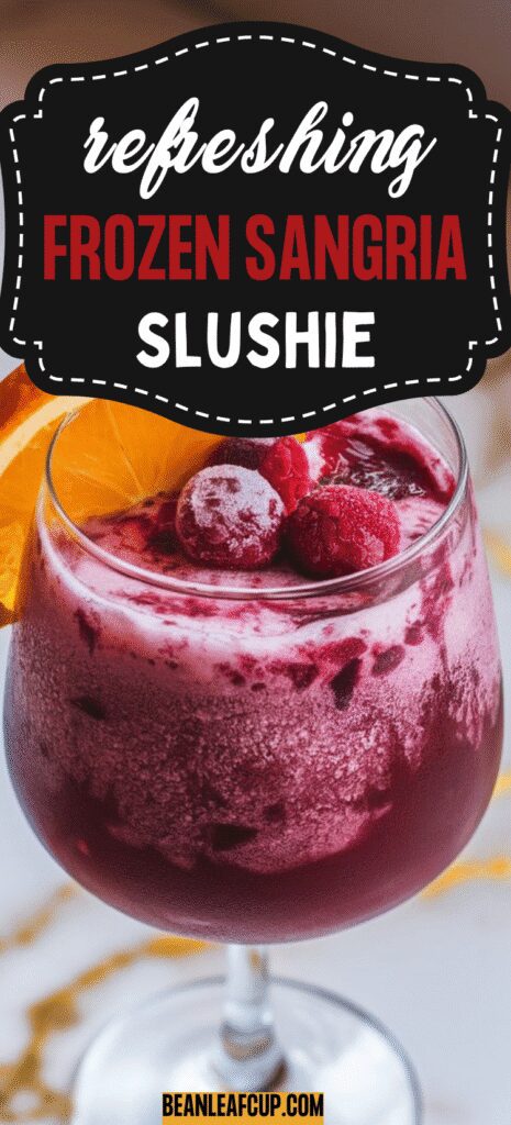 Frozen Sangria Slushie