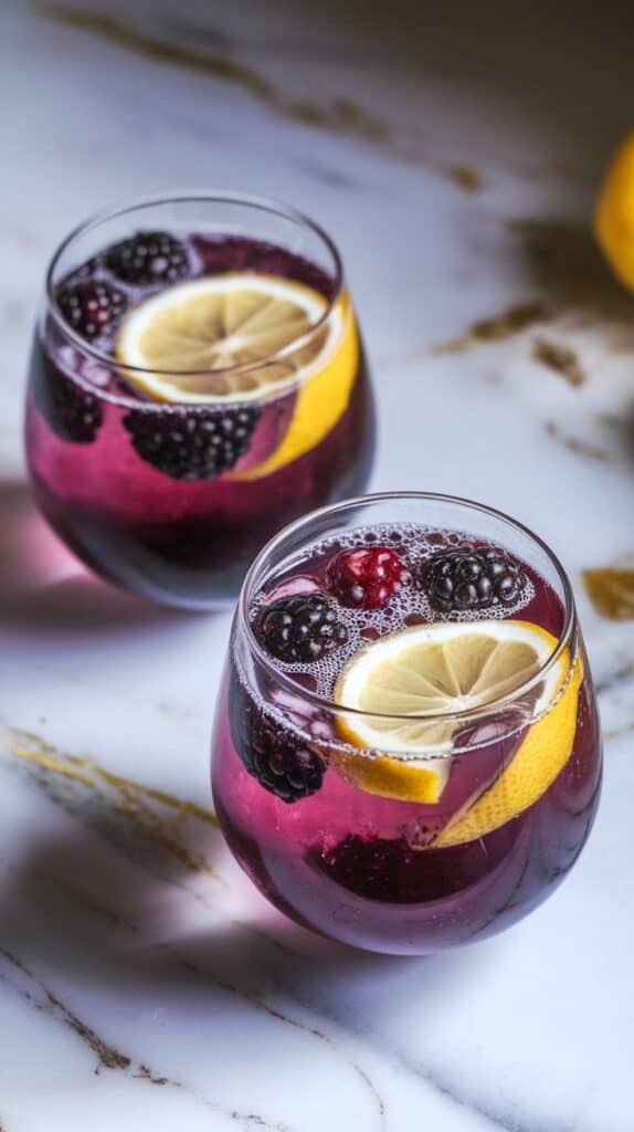 Smoked Blackberry Punch