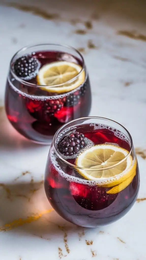 Smoked Blackberry Punch