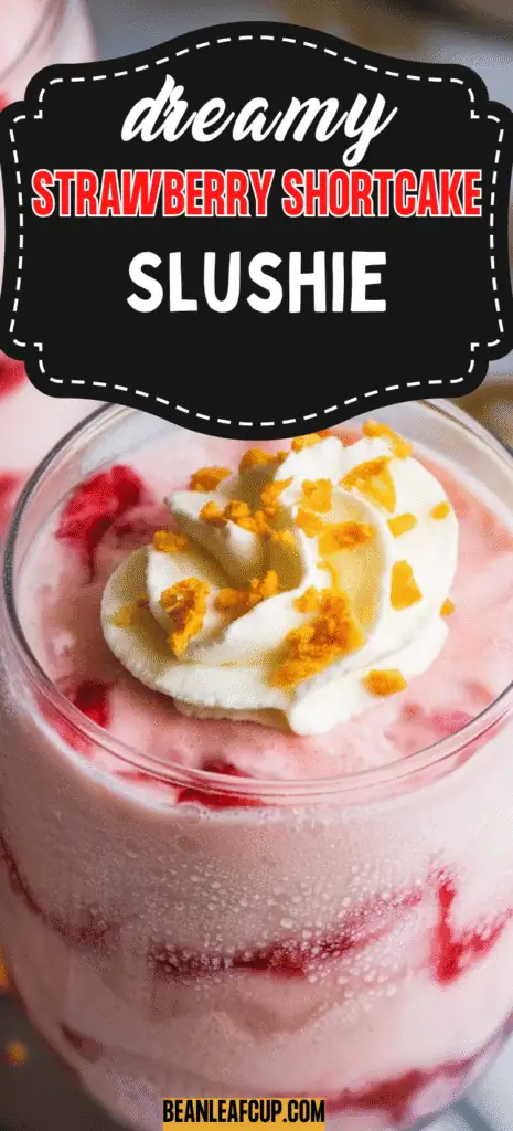 Strawberry Shortcake Slushie