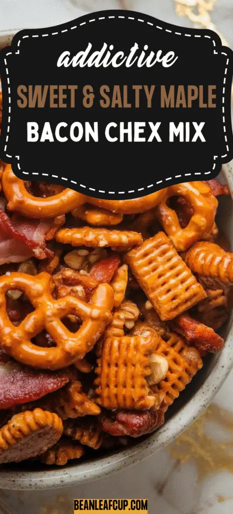 Sweet & Salty Maple Bacon Chex Mix
