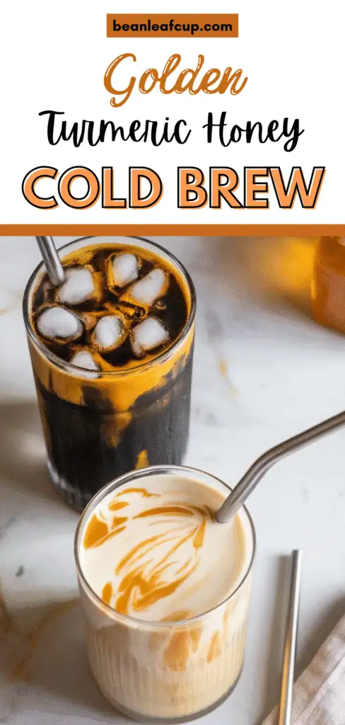 Turmeric Honey Cold Brew