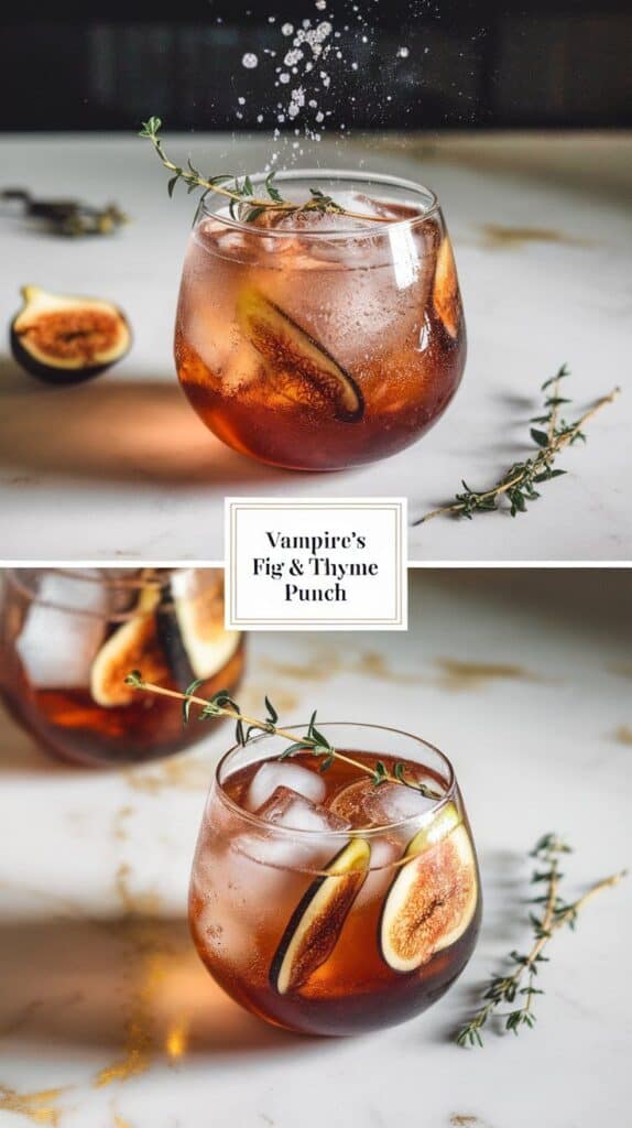 Vampire’s Fig & Thyme Punch