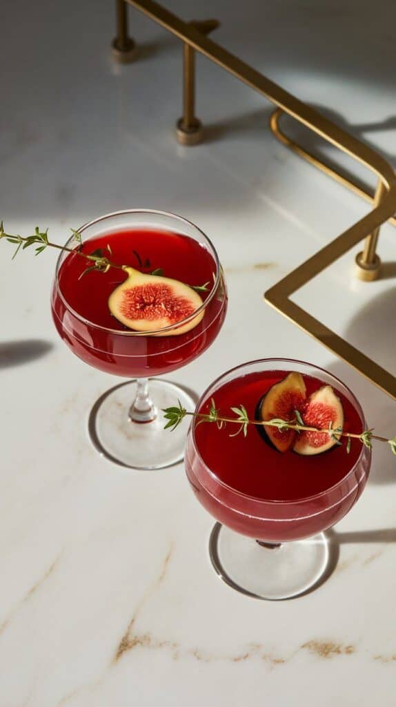 Vampire’s Fig & Thyme Punch