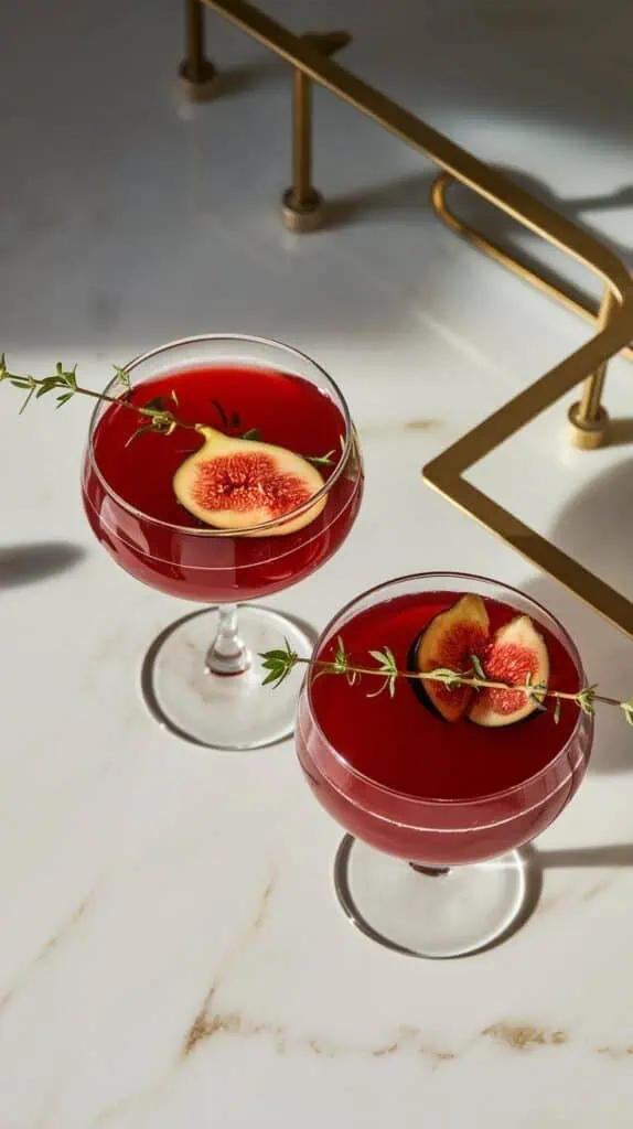 Vampire’s Fig & Thyme Punch