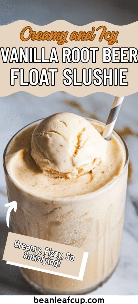 Vanilla Root Beer Float Slushie