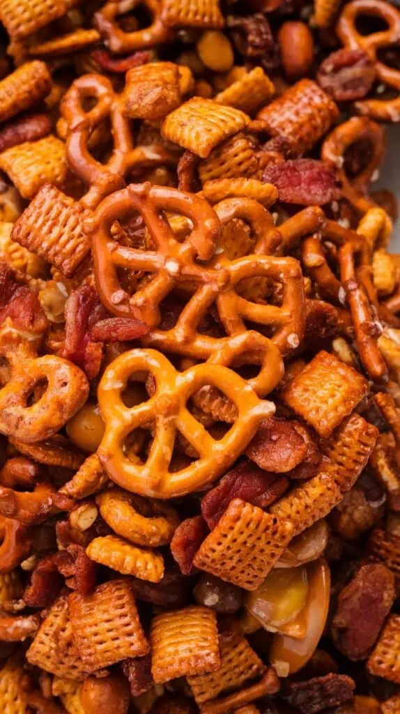Sweet & Salty Maple Bacon Chex Mix