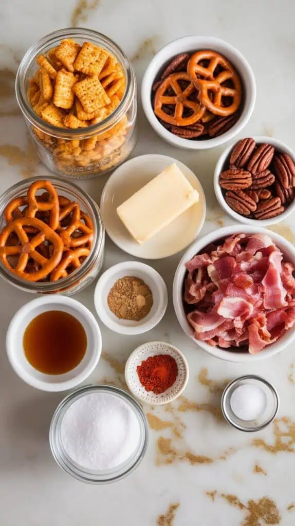 Sweet & Salty Maple Bacon Chex Mix