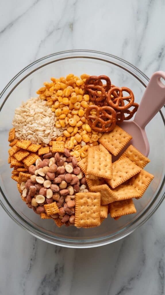 Spicy Buffalo Ranch Chex Mix