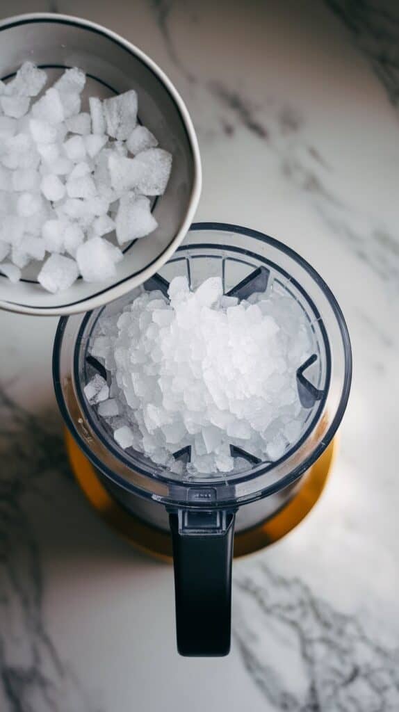 tropical rum punch slushie