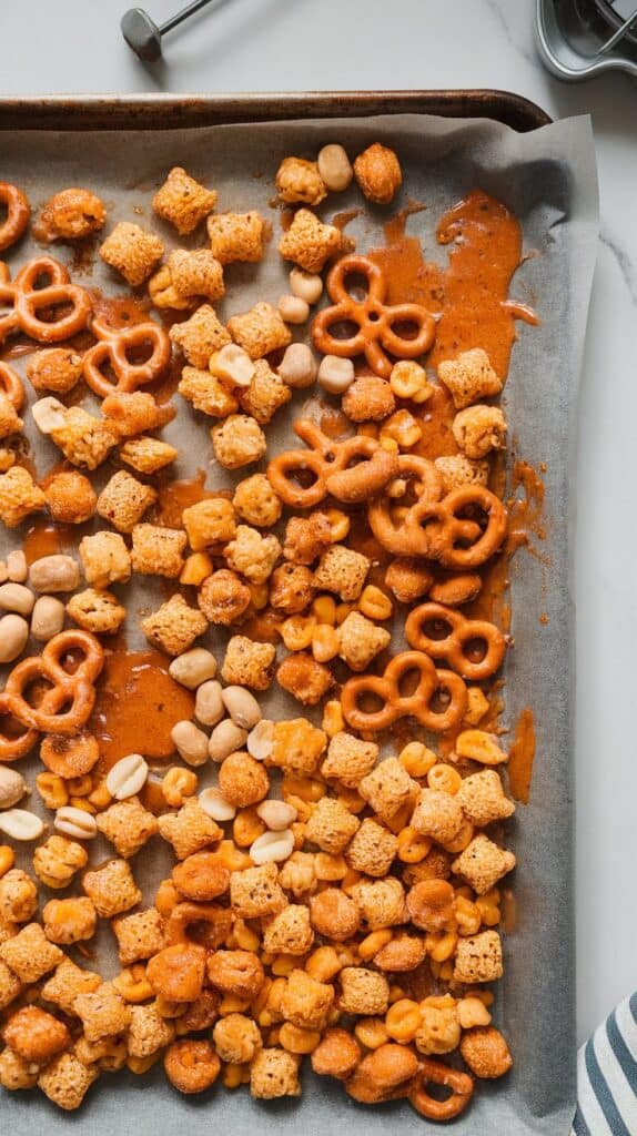 Spicy Buffalo Ranch Chex Mix