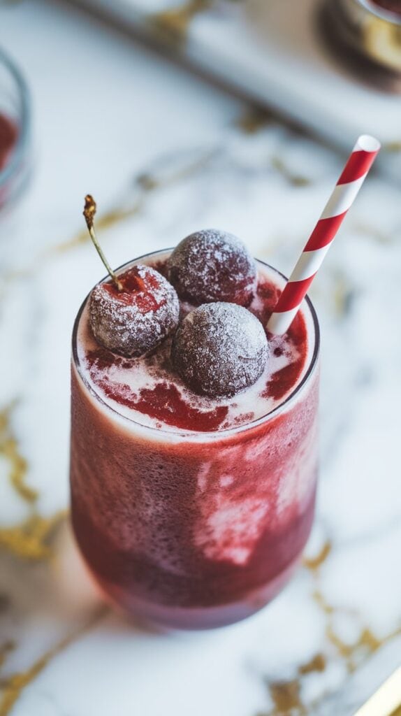 Cherry Vanilla Cola Slushie