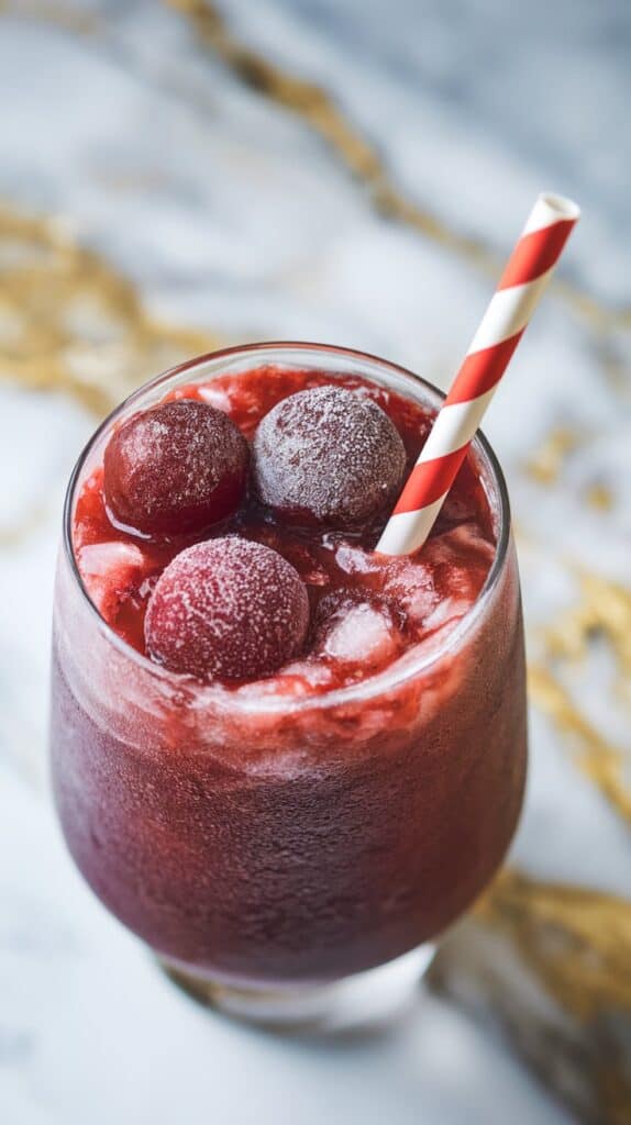Cherry Vanilla Cola Slushie