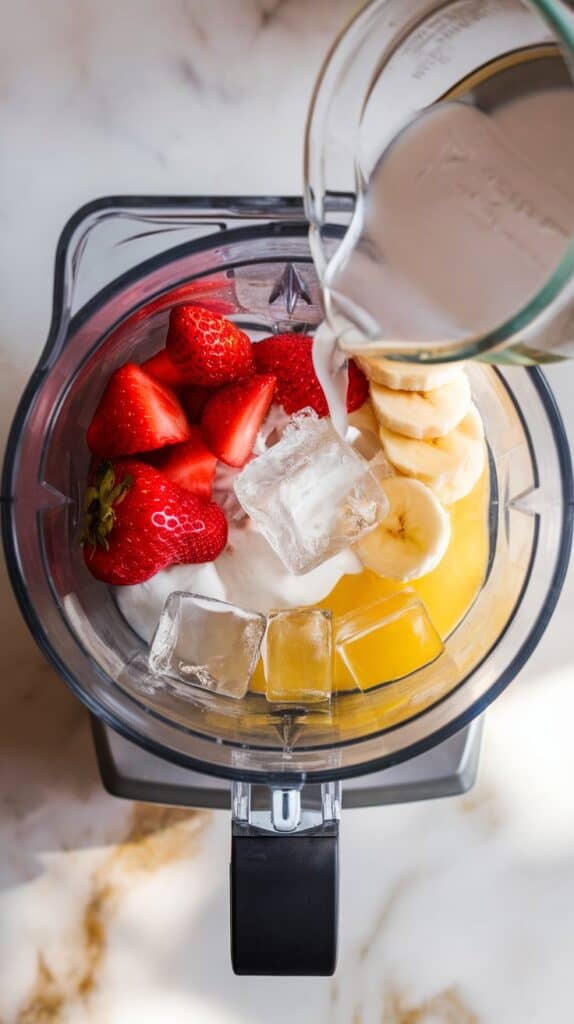 strawberry banana piña colada