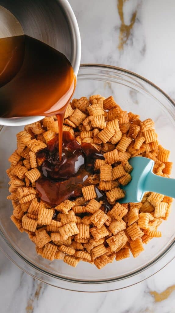 Gingerbread Cookie Chex Mix