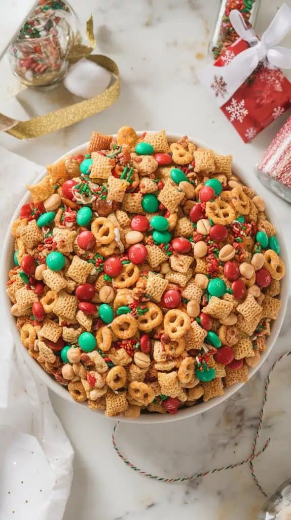 Christmas Crack Chex Mix