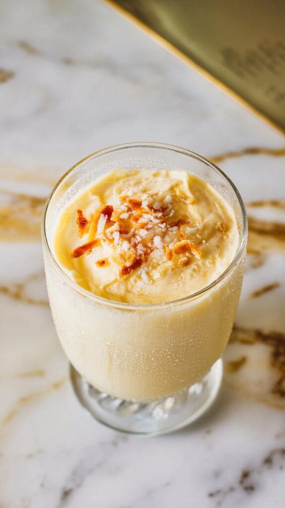 Pineapple Coconut Slushie